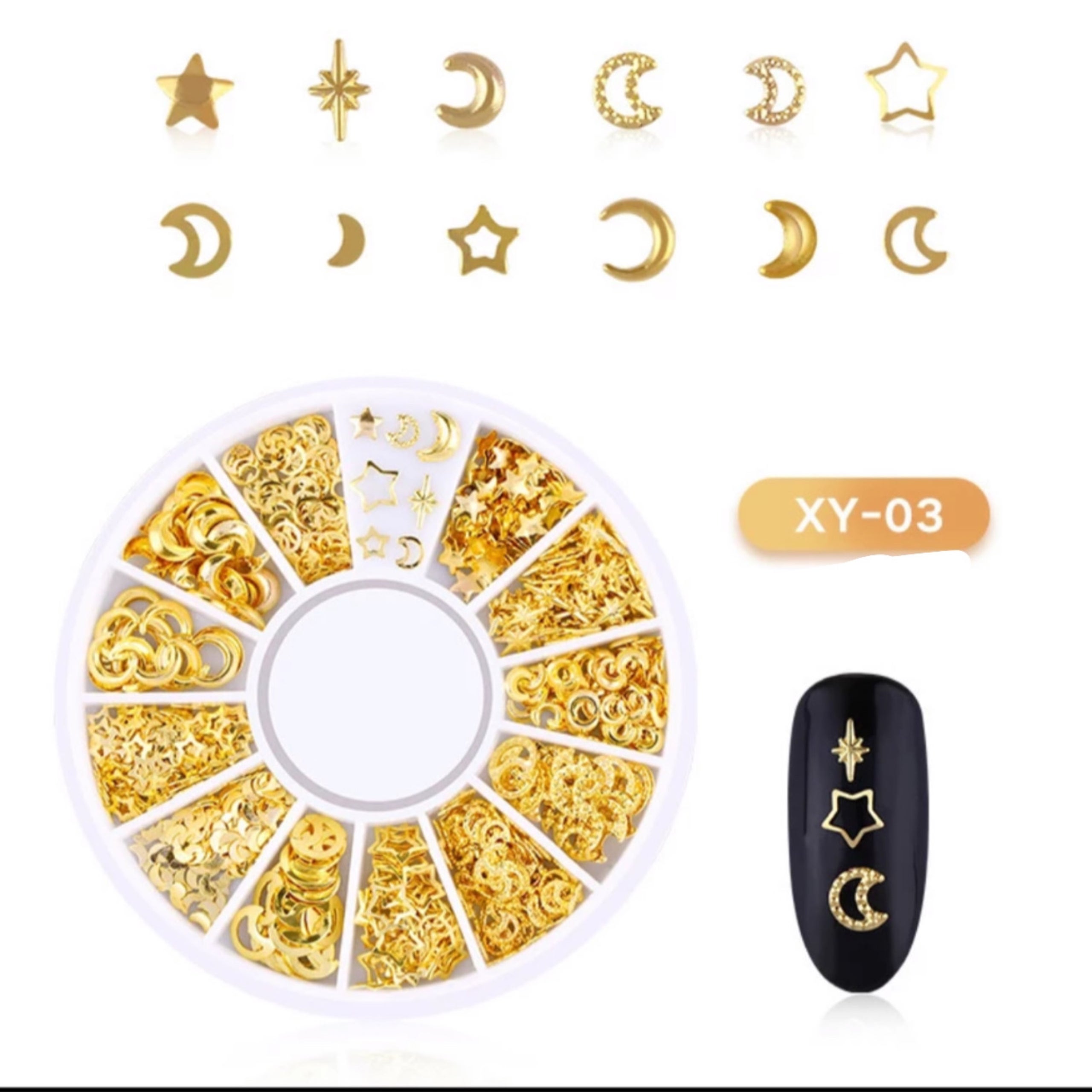 Special Seas10PCS Chanel Nail Charms Black, gold chanel nail charms 