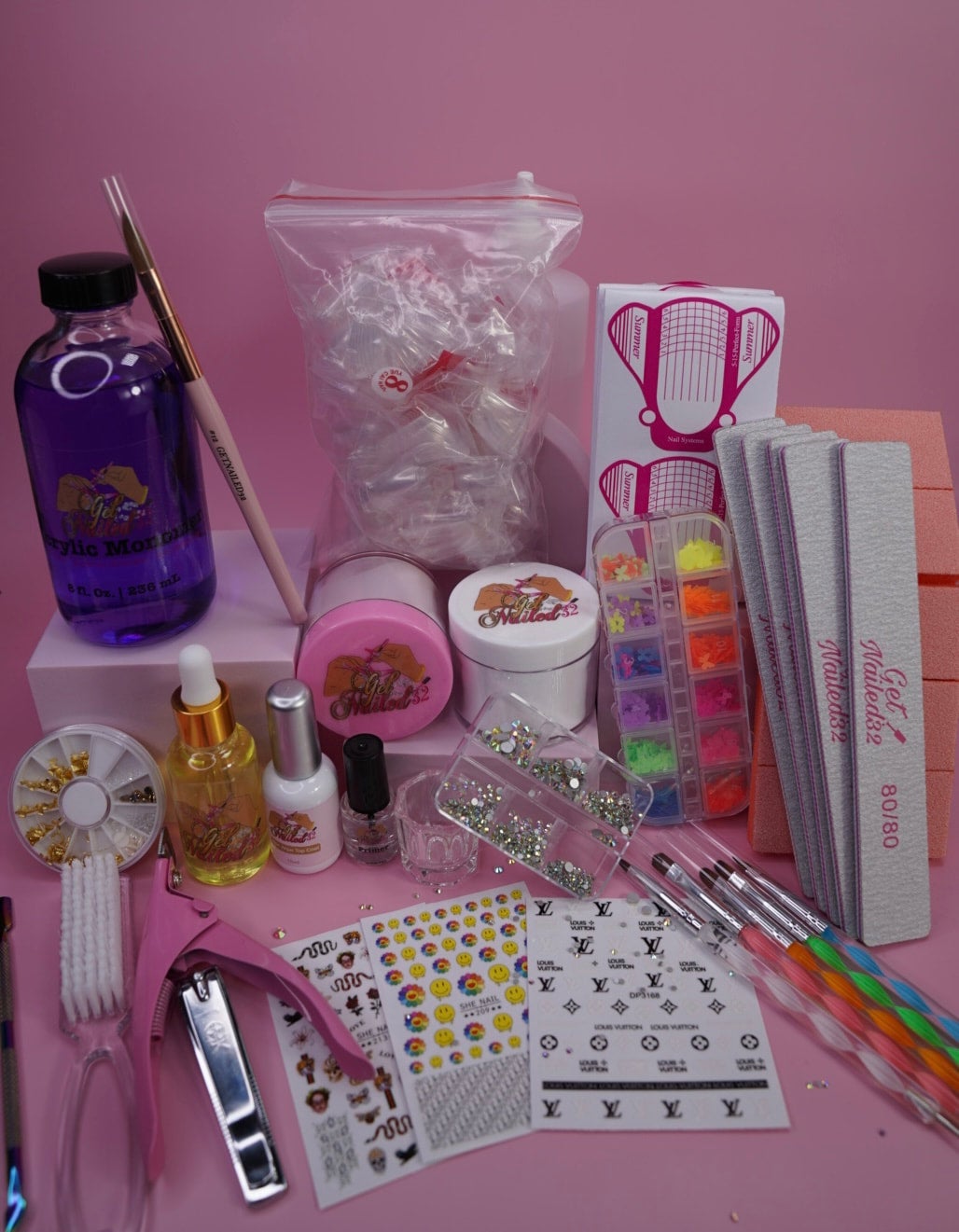 acrylic nail kit for beginners | GetNailed32