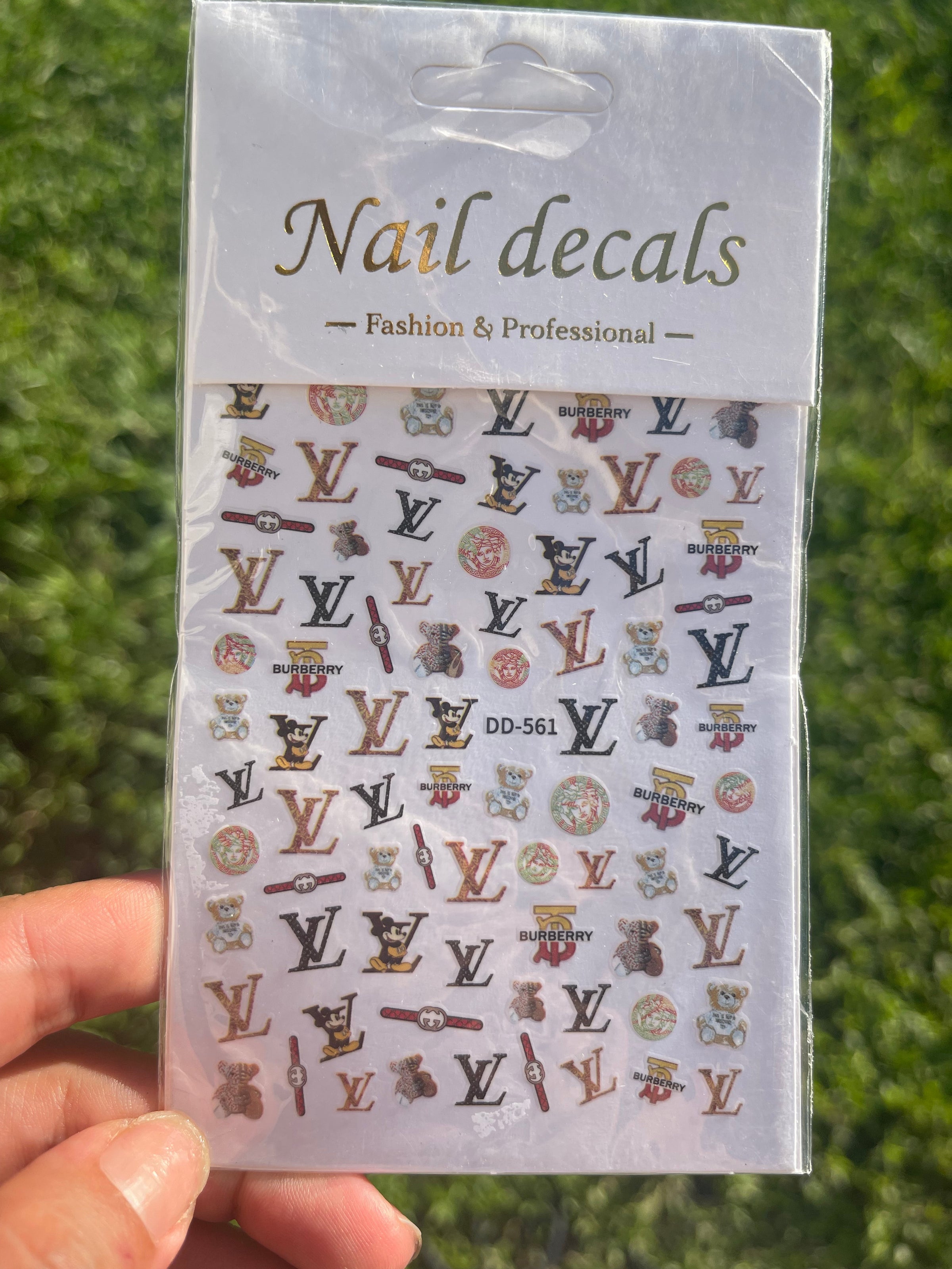 Louis Vuitton Nail Art Foil Packets
